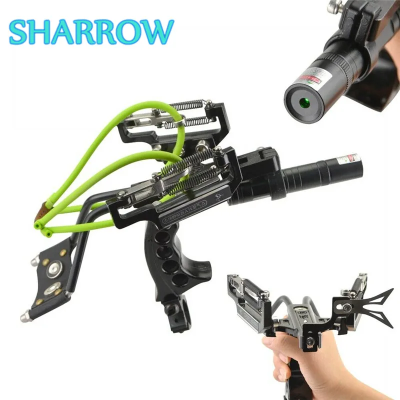 1 комплект Удочка Рогатка Лазерная стрельба из лука Рогатка Bowfishing охотничья съемка для кемпинга рыболовные аксессуары