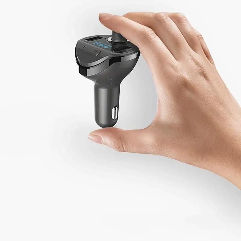 Fm-передатчик Aux модулятор Bluetooth Handsfree автомобильный комплект USB зарядка V3.0 Аудио двойной беспроводной MP3 Быстрый плеер Зарядное устройство C B8H3
