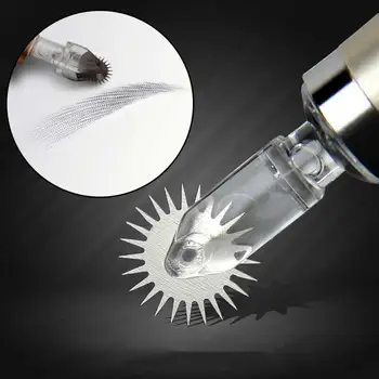 

3D Microblading Needles Fog Eyebrow Permanent Makeup 3D Embroidery for Tattoo Manual Pen Tattoo Inks Disposable Safe Healthy Too
