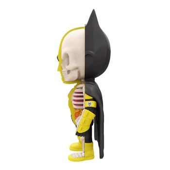 

Yellow Batman 4D Master Mighty Jaxx Jason Freeny Anatomical Cartoon Decoration