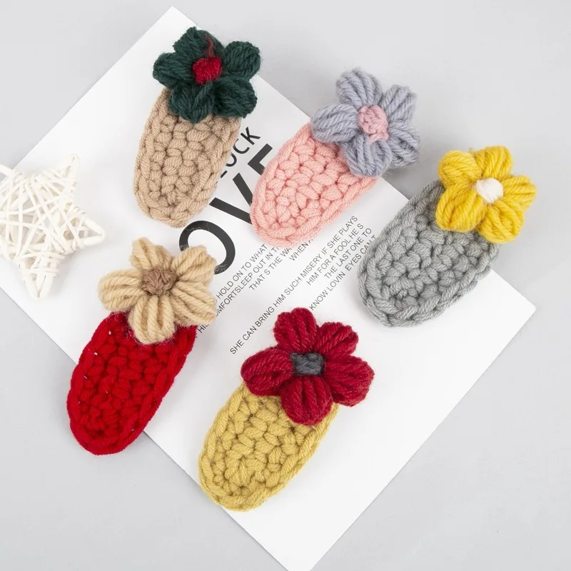 

Hot Women Girls Snap Hair Clips Hairpins Fashion Cute Headwear Korean Style handmade Adult Accessories