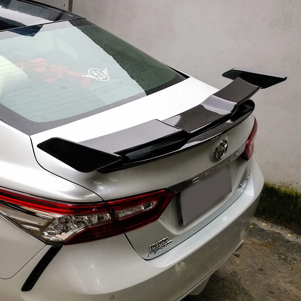 AITWATT подходит для toyota Camry, высококачественный задний спойлер из углеродного волокна, багажник, крыло, спойлер для автомобиля