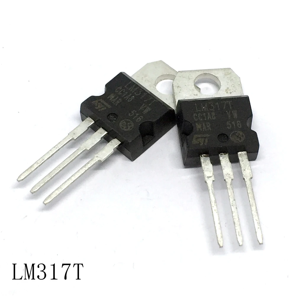 

Adjustable three-terminal regulator LM317T TO-220 1.5A/1.2-37V 10pcs/lots new in stock