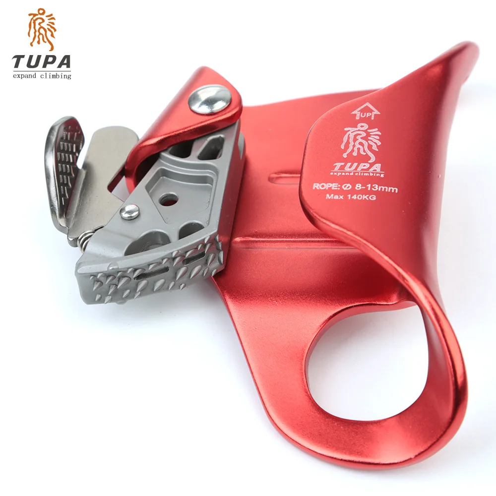 Aluminium Mountaineering Rock Climbing Jumar Clamp Chest-style Handheld Risers Fall Protector Climbing Anti-dropping Device