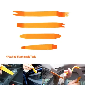 

Car Disassembly Tools Soundproof Door Panel Modification Rocker Tool Installation Maintenance Tools 4Pcs/Set Modification Acc