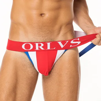 

Free shipping fall 2020 in waist matching thong underwear, men's cotton breathable underwear