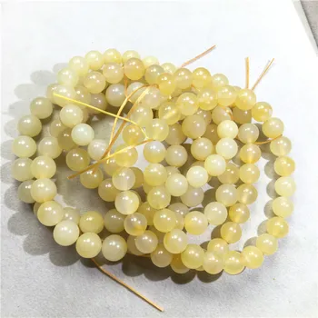 

Natural Burmese Yellow Dragon jade bracelet