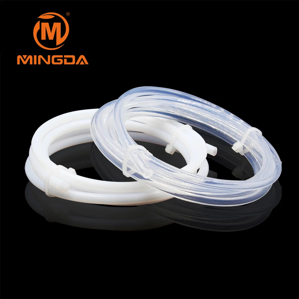 

1M PTFE Tube Clear Teflonto PiPe J-head hotend RepRap Rostock Bowden Extruder Throat For filament 1.75/3.0mm ID 2mm 3mm OD 4mm