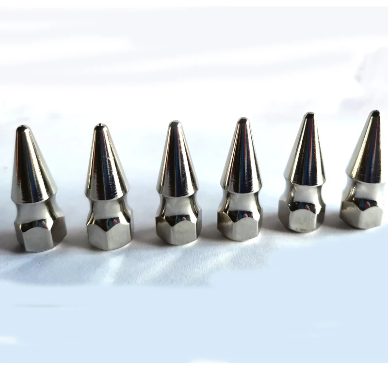 New JDM Style M6X1.0 Chrome Spikes Bolt Spiked Valve Cover Engine Bay