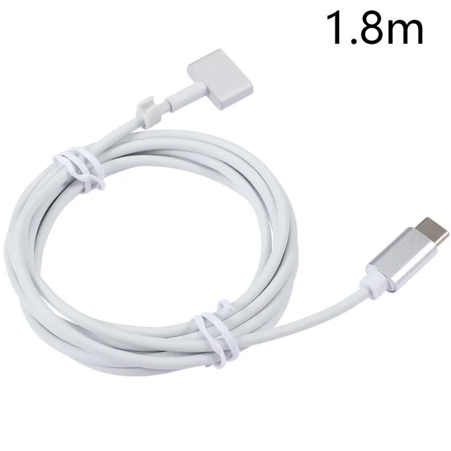 High Quality Magnetic USB C Adapter Type C to Magsaf* 2 /DC5521 to magsaf1 Connector PD Quick Charge Adapter For MacBook Air/Pro magsaf2  TPlug Cable