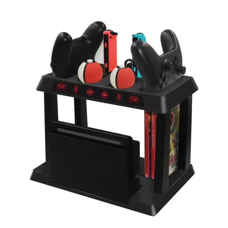 Подставка для зарядки стойка NS Switch Host PokeBall Pro Joy Con контроллер|Подставки и