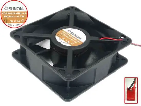 

SUNON KDE2412PMB1-6A DC 24V 6,7 W 120x120x38mm вентилятор охлаждения сервера