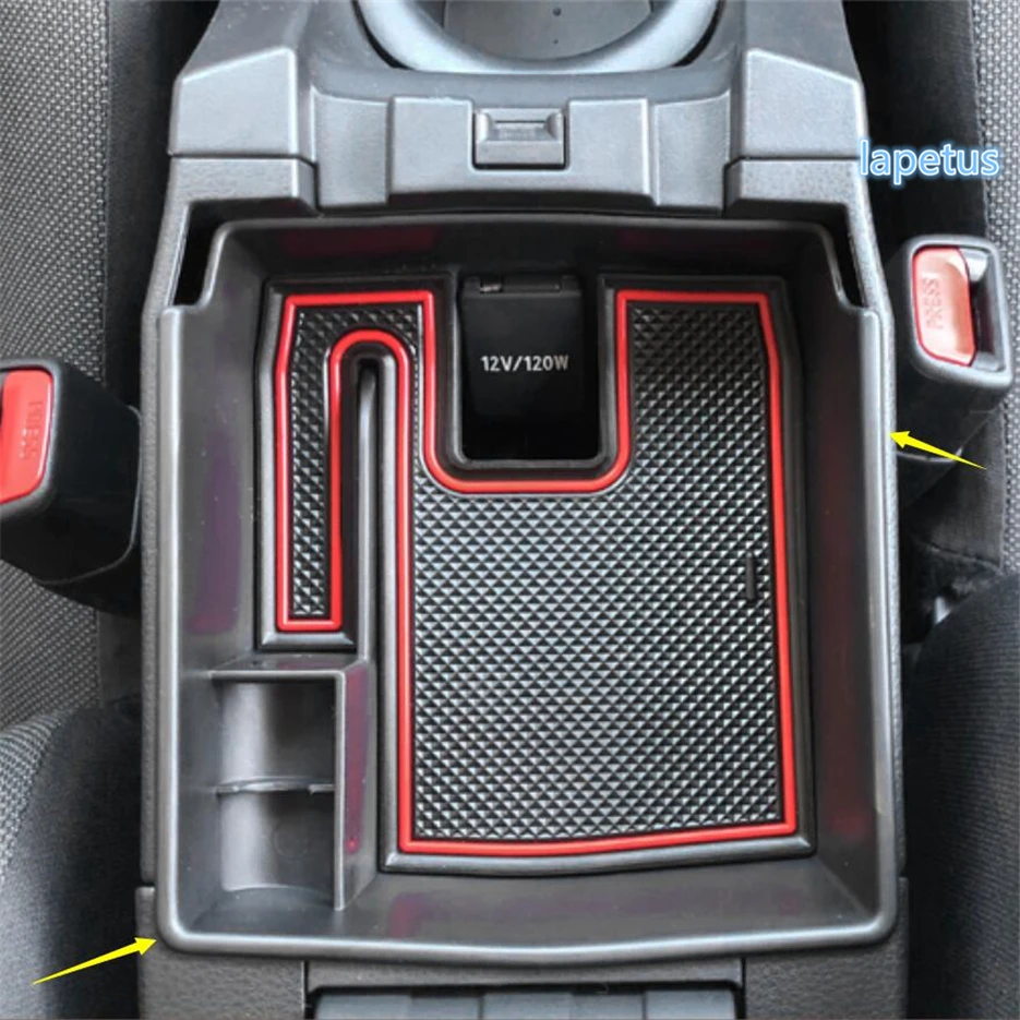 

Lapetus Front Central Storage Pallet Armrest Container Multi-grid Box Cover Trim Fit For Toyota Corolla 2019 2020 Plastic
