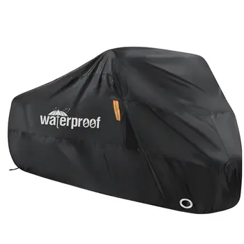 

Durable Outdoor Bike Cover Waterproof UV Protection Heavy-Duty 210T Fabric with Lock Hole for MTB Road Bikes Dropshipping