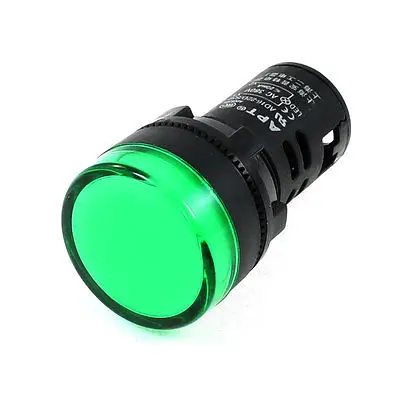 

AD16-22D/S32 AC 380V 20mA Screws Connecting Green Light LED Signals Lamp Bulbs