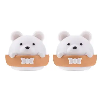 

Bear Shape Hallway Closet Wall Lamp Bedroom Bedside Night Light with Remote Control Energy Saving Environmental Protection