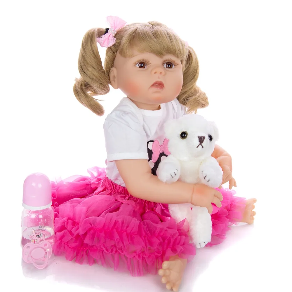 Кукла Boneca reborn girl princess bebes reborn corpo de silicone inteiro reborn baby dolls для детей подарок 2" 57 м