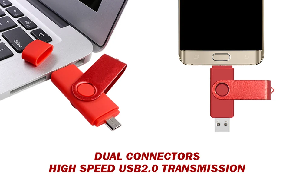 Высокоскоростной флеш-накопитель usb OTG cle 128 ГБ 32 ГБ 2,0 флеш-накопитель 64 ГБ 16 ГБ флеш-накопитель 8 ГБ 4 ГБ USB флеш-накопитель внешний накопитель