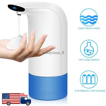 

350ml Automatic Infrared Sensor Touchless Foam Liquid Soap Dispenser Hand Washer