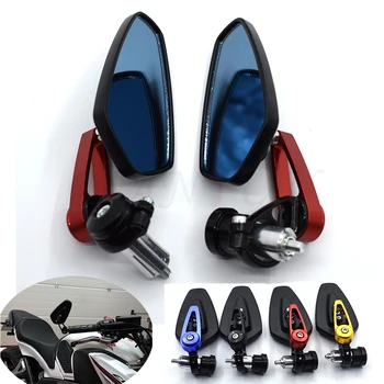 

Universal 7/8"" 22mm handle bar motorcycle bar end mirror Motorcycle Mirror for Aprilia Buell Ducati hyosung honda Moto Guzzi