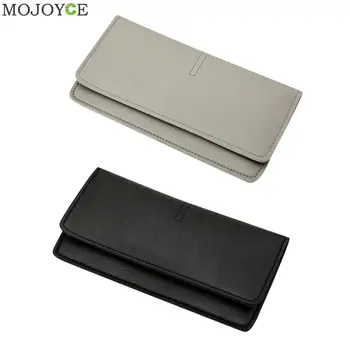 

New Fashion PU Leather Women Solid Color Money Soft Purse Simple Card Holder Bag Purses Long Ultra-thin Clutch Coin Wallets