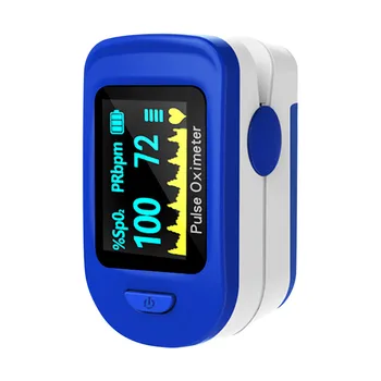 

Blood Oxygen Monitor Finger Pulse Oximeter Oxygen Saturation Monitor LED Screen Digital Reading Within 24hours (without Battery)