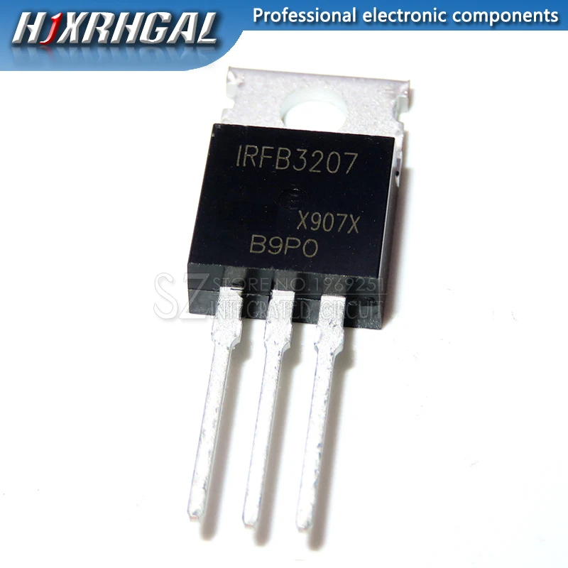 1 шт. IRFB3207PBF IRFB3207 TO220 3207 TO-220 IRFB3006 IRFB3077 IRFB3306 IRFB3607 IRFB4110 IRFB4227 IRFB4310 IRFBC40 | Электронные