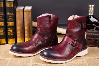 

Martin Boots Lace up Men's Short Boots Men's Shoes Safty Shoes Fashionable Men's Cow Leather Tooling Desert Suede Pointed Toe