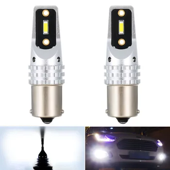 

2pcs 1156 P21W BA15S LED Daytime Running Light Bulb Lamp For VW Golf 4 5 6 7 Passat B5 B6 B7 Jetta MK4 MK5 MK6 Polo 6r 1800LM