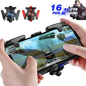 

Pubg Gaming Trigger for PUBG Gamepad Game Turbo Fire Button 16 Shots Per Second L1R1 Shooter Pubg Controller pk gamesir F4