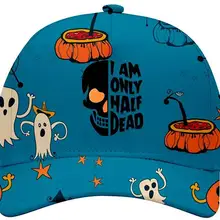 Бейсболки для Хэллоуина, унисекс, винтажные джинсы, ковбой, папа, регулируемая хлопковая Джинсовая Шляпа