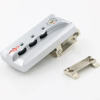 

Shapers Produced New Style Aluminum Case Hard Lock TSA Padlock Torch Customs Password Lock