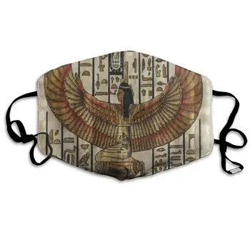 

Face Mask Ancient Egyptian Parchment Inspiring Cycling Half Face Earloop Mouth Mask For Women