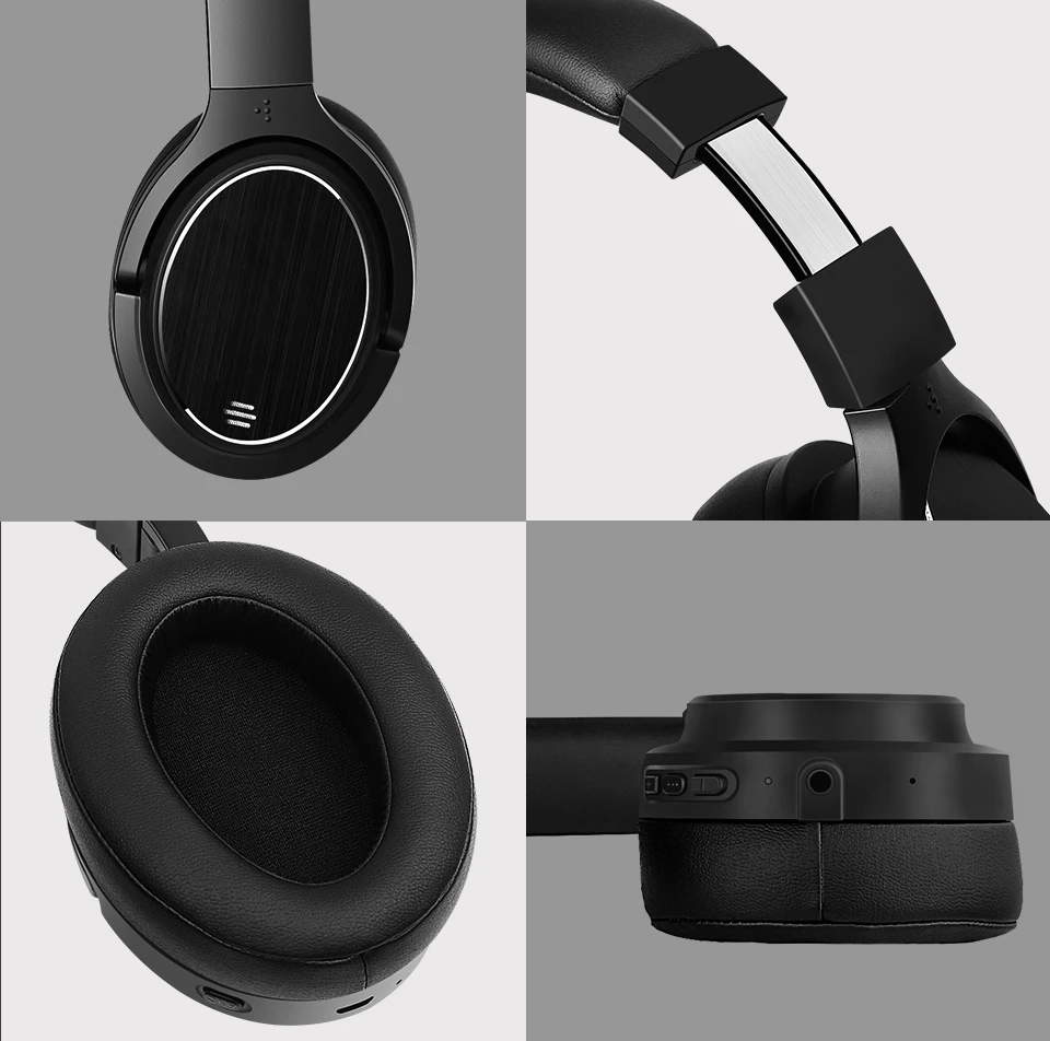 В Россию M1 ANC Bluetooth наушники Беспроводная Bluetooth гарнитура для планшетов ТВ телефонов активные шумоподавляющие наушники