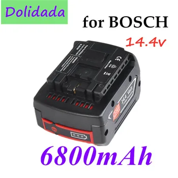 

14.4V 6800mah Rechargeable Li-ion Battery Cell Pack for BOSCH Cordless Electric Drill, Screwdriver BAT607 BAT607G BAT614 BAT614G