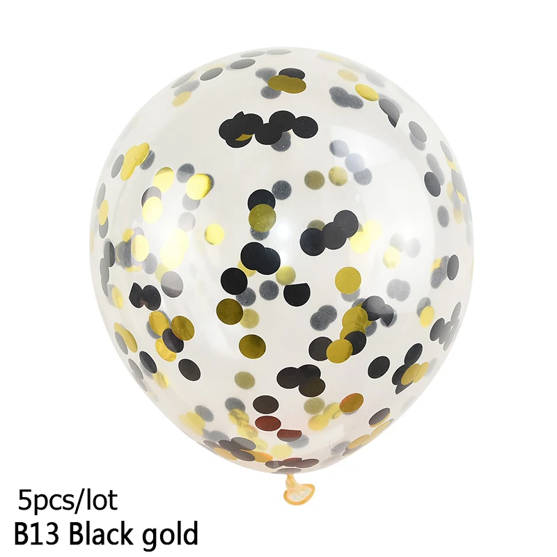 B13 Black gold Аксессуары для воздушных шаров, держатель для воздушных шаров, колонна-подставка, арка для свадьбы, дня рождения, вечеринки, воздушные шары, декоративные принадлежности - Цвет: B13 Black gold