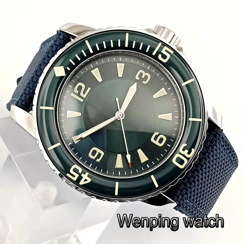 Corgeut 45 мм спортивные дизайнерские часы Роскошный топ бренд механические светящиеся руки автоматические самоветер винтажные мужские часы