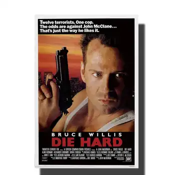 

M809 Die Hard Movie Silk Poster 12x18 14x21 24x32 Print Canvas Art Pictures Decoration Custom 24x36in