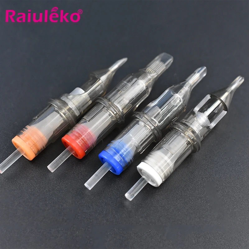 

10pcs Tattoo Cartridge Needle RL/RM/RS Disposable Semi-Permanent Disinfection Makeup Tattoo Gun Supplies 1RL/3RL/5RL/7RL