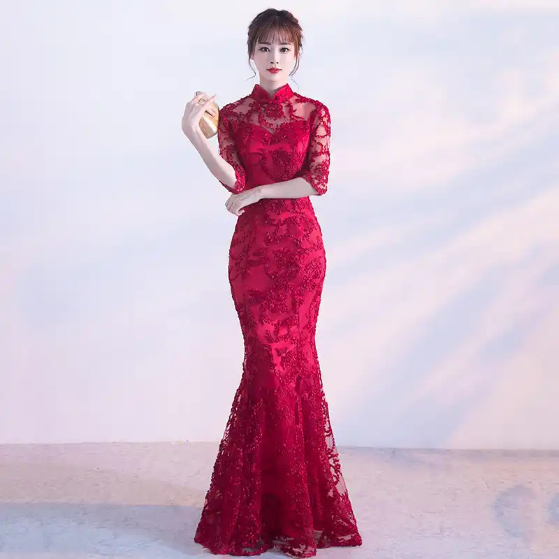 cheongsam bridesmaid dresses