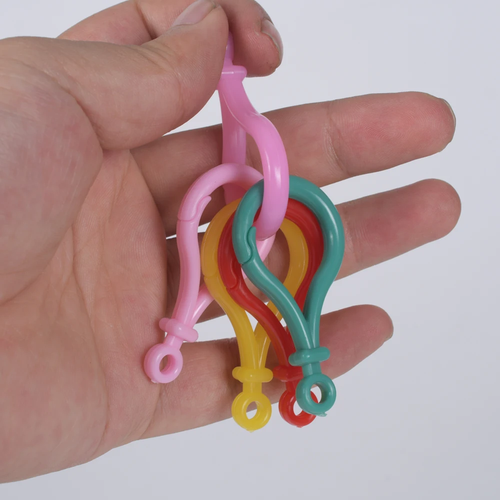 10Pcs/Lot Plastic Lobster Clasps For Jewelry Making Supplies Keychains Bags DIY Hooks Findings