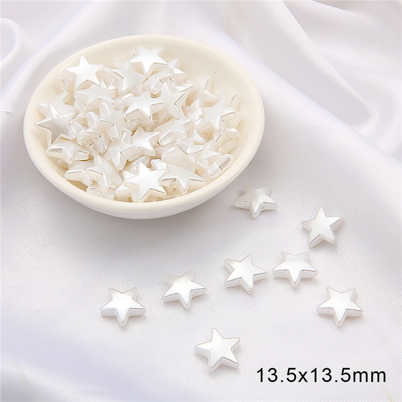 Irregular ABS Imitation Pearl Acrylic Beads for DIY Jewelry and Accessories