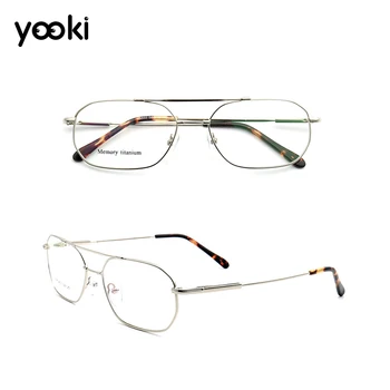 

Oversized Rectangle Myopia Eyeglasses Titanium Glasses Frame Luxury Quality Men Women Optical Eyewear Frames EJ015-5502