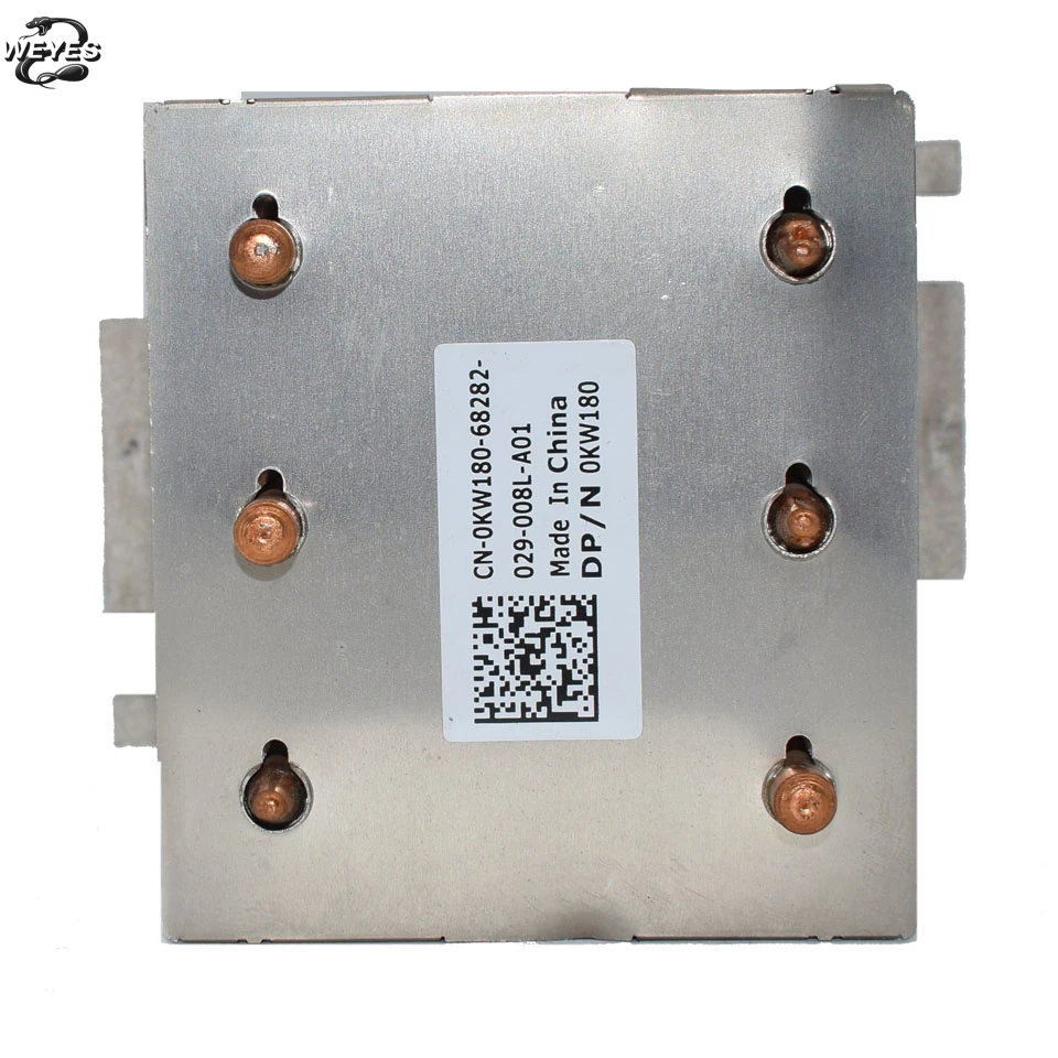 0KW180 KW180 для PowerEdge T610, T710 сервера Процессор/процессора вентилятор охлаждения радиатора