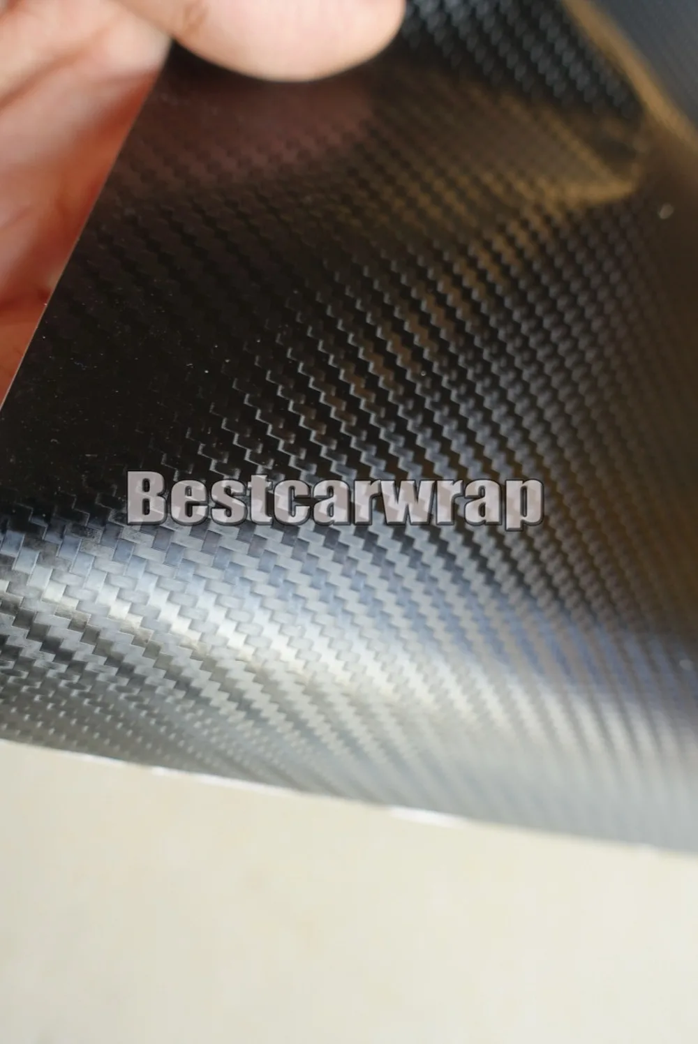 3D True carbon fibre vinyl car wrapping film black fibric foil stickers (5)