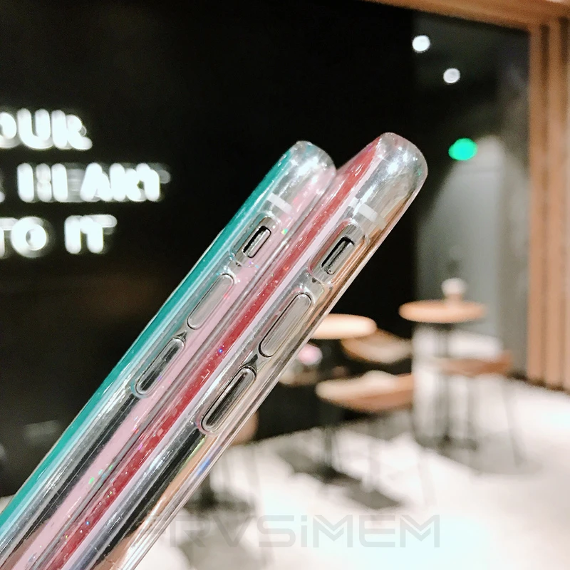Redmi 9 9A 9C NFC Note 9S 9 Pro Max Silver Foil Bling Glitter Star Clear Case Cover For POCO X3 Redmi 8 8A Note 8T 8 Pro Note9