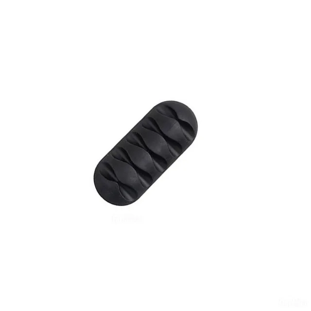 cable winder Новое поступление, 1 шт., устройство для сматывания кабеля, органайзер для кабеля наушников, кремниевый держатель для хранения проводов, держатель для зарядного устройства, зажимы для сматывания кабеля - Цвет: cable winder