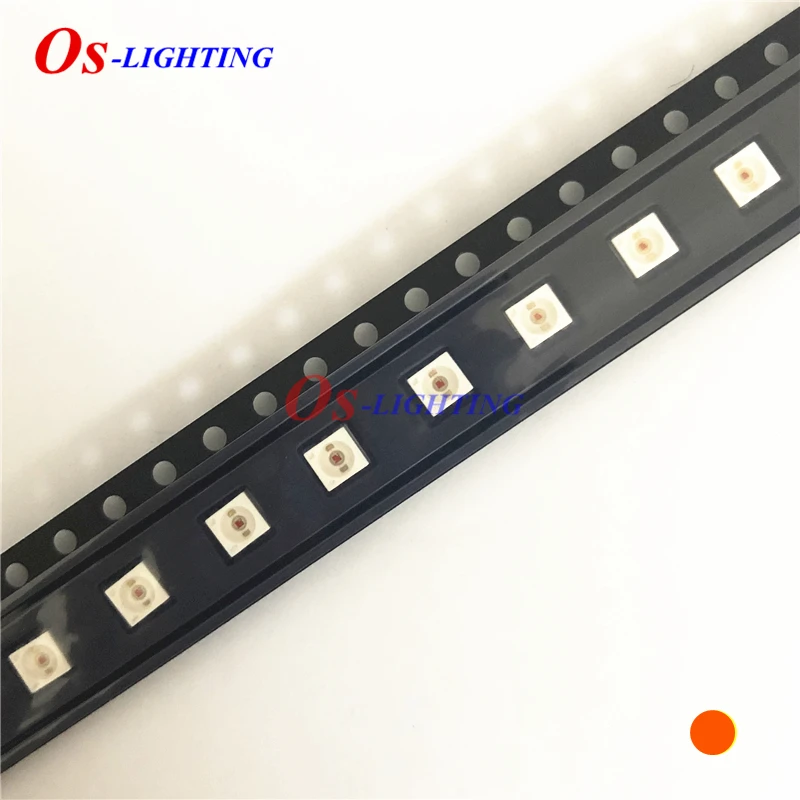 Aamber Smd Led 6pin 617nm 2.15v 140ma 0.5w 3.3*3.0 mm Lag6sp Muito Perto da Luz Vermelha 50 Peças la G6sp-dbeb241-z 3528 - Image 4