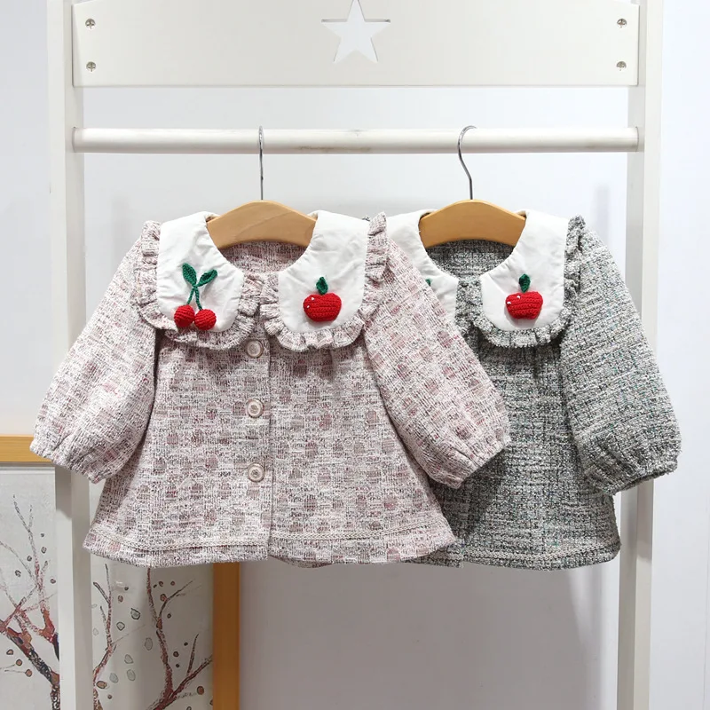 

2020 Spring New Style Childrenswear Idea Fish Brand GIRL'S Coat Graceful 1-3-Year-Old F2006
