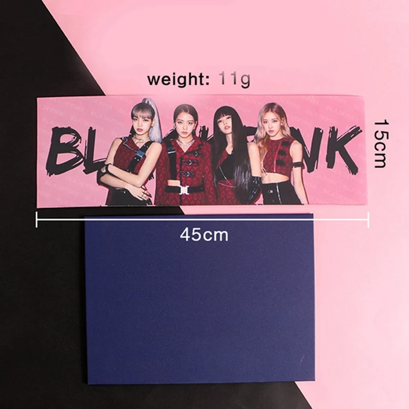 1 шт. Kpop BLACKPINK концертный вокруг поддержки ручной баннер ткань повесить плакат для поклонников коллекция подарок